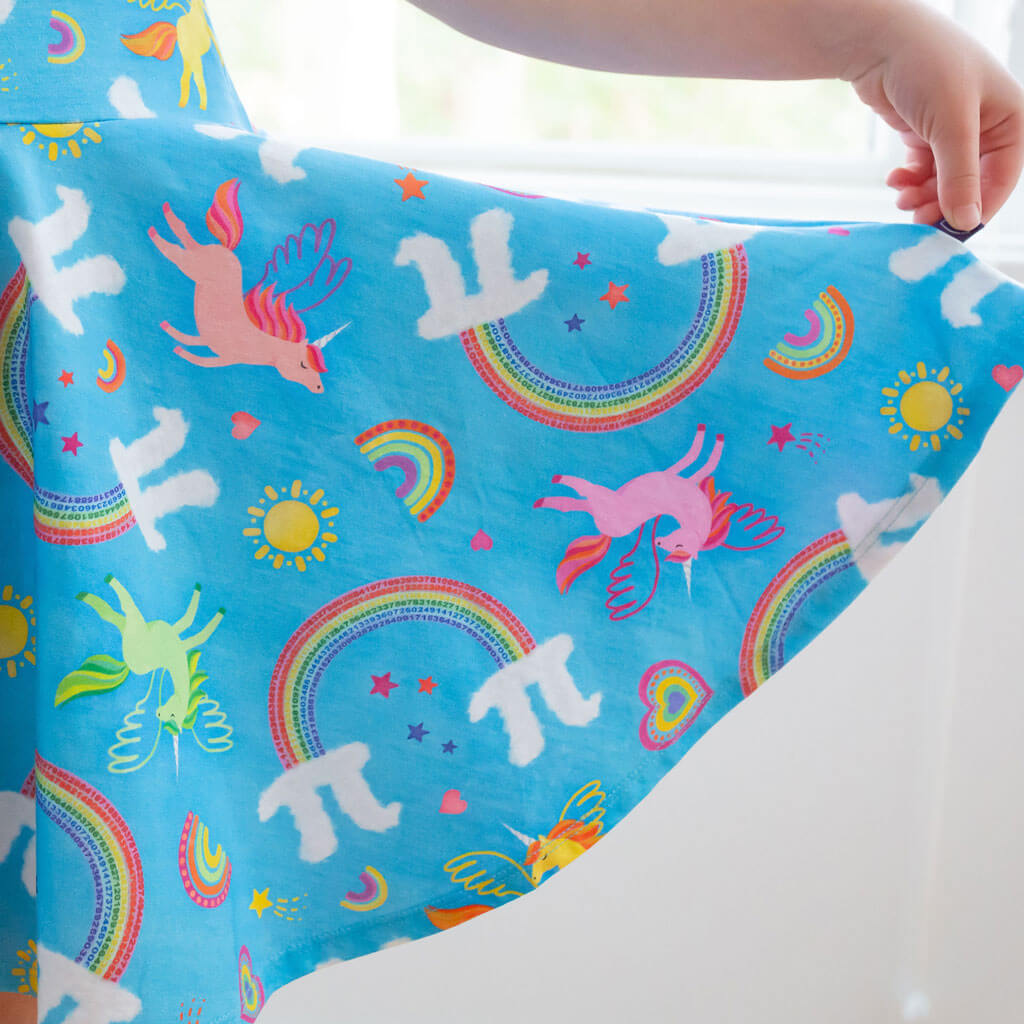 princess awesome pi dress I Spy Pi" Math Short Sleeve Super Twirler Dress