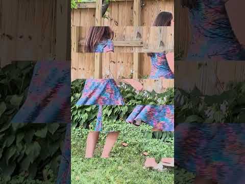 Adult "Autumn Blaze" Dragons Super Twirler Dress with Pockets