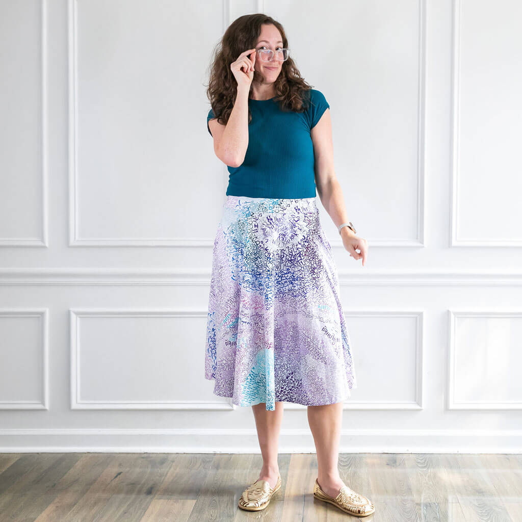 Adult Proto-Sinaitic Writing Systems Skirt With Pockets