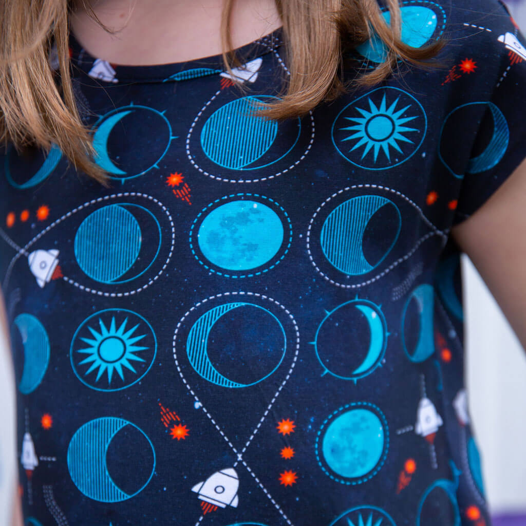 princess awesome rocket dress Blast from the Past" Rockets Short Sleeve Super Twirler Play Dress wi