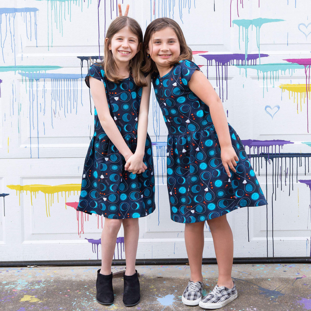 princess awesome rocket dress Adult Gardeners of the Galaxy Space Paisley Sleeveless Dress with Pockets 24-26