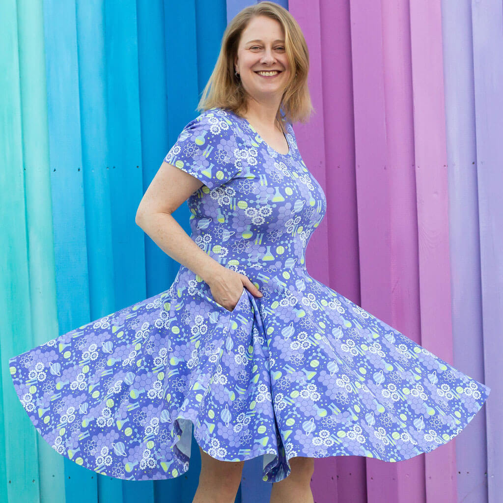 Adult STEM Super Twirler Dress with Pockets