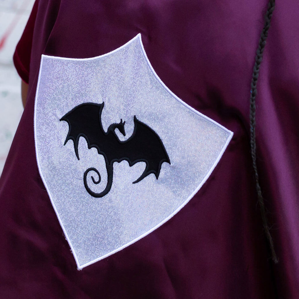 Sword and Cape Ballerina Style Short Sleeve Dress with Pockets