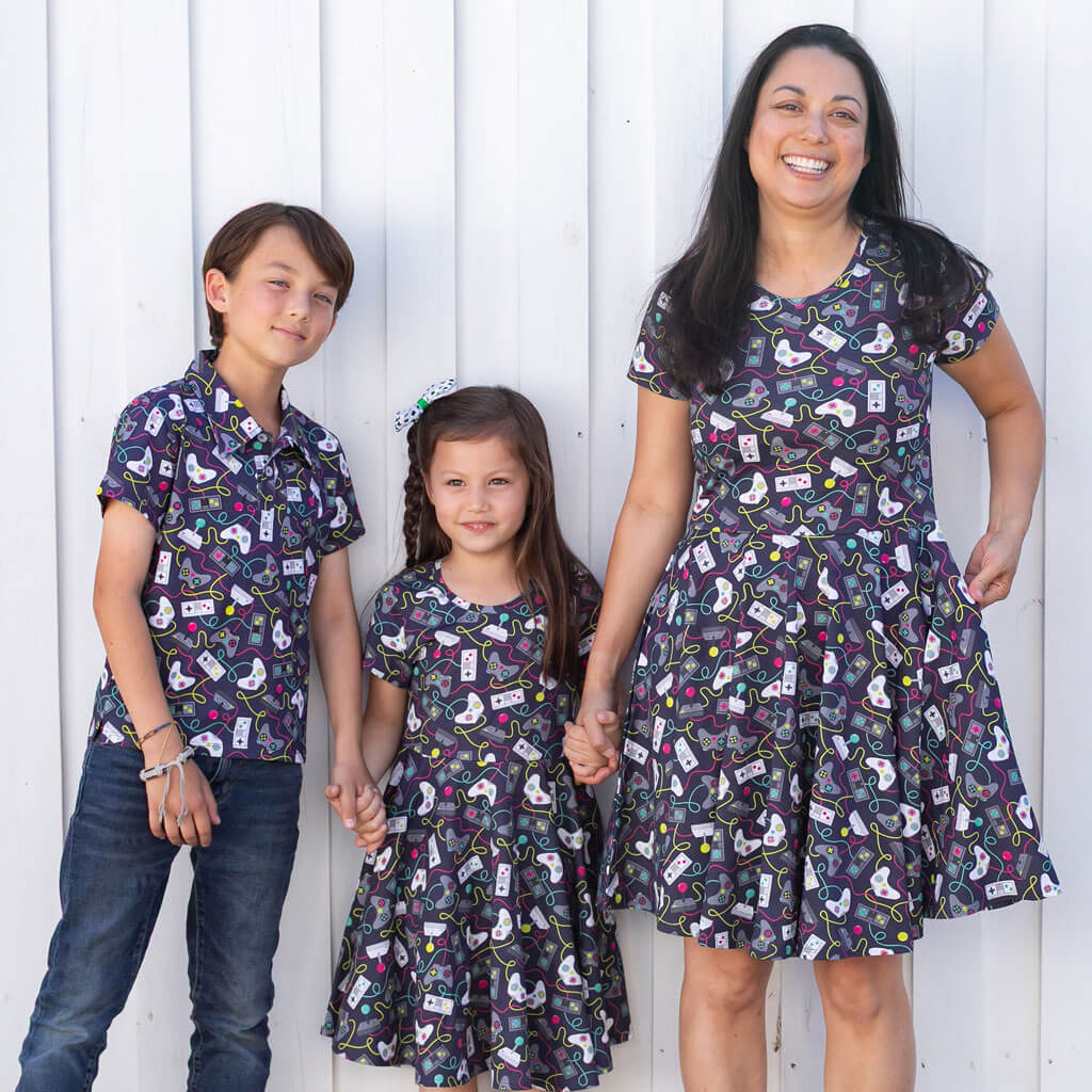 Video Game Controllers Short Sleeve Polo Shirt