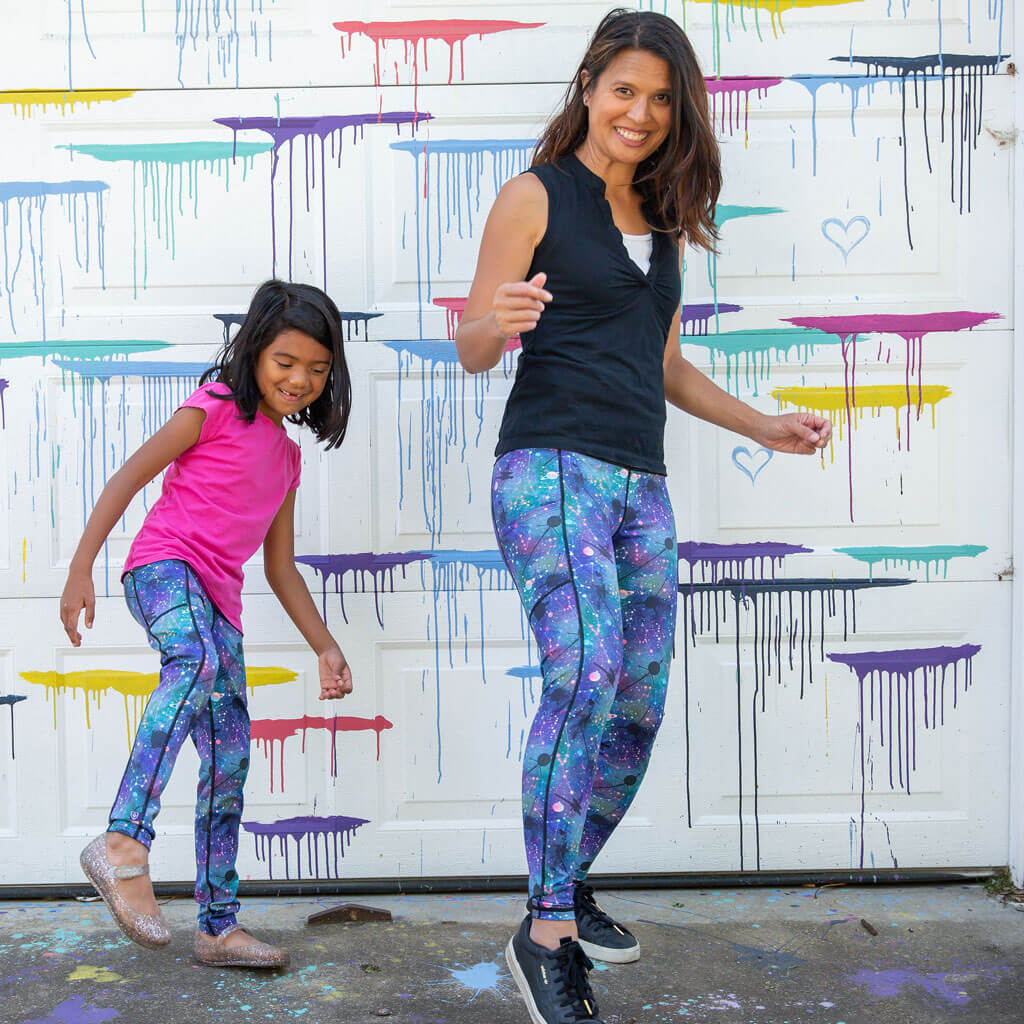 Adult "Far Skies" Voyager Leggings with Pockets