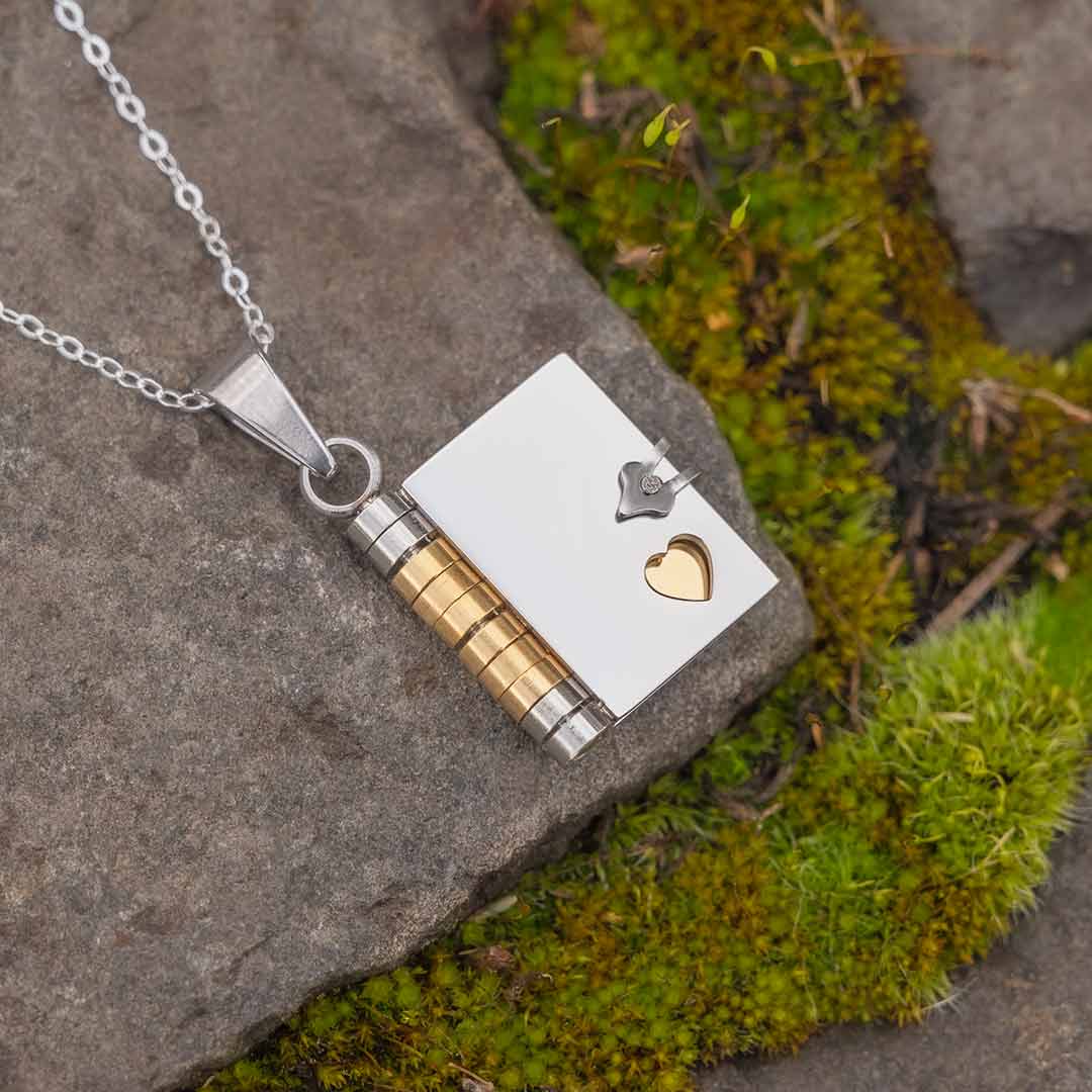 Book with Pages Necklace