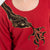 Fierce Shoulder Dragon Long Sleeve Tunic Shirt