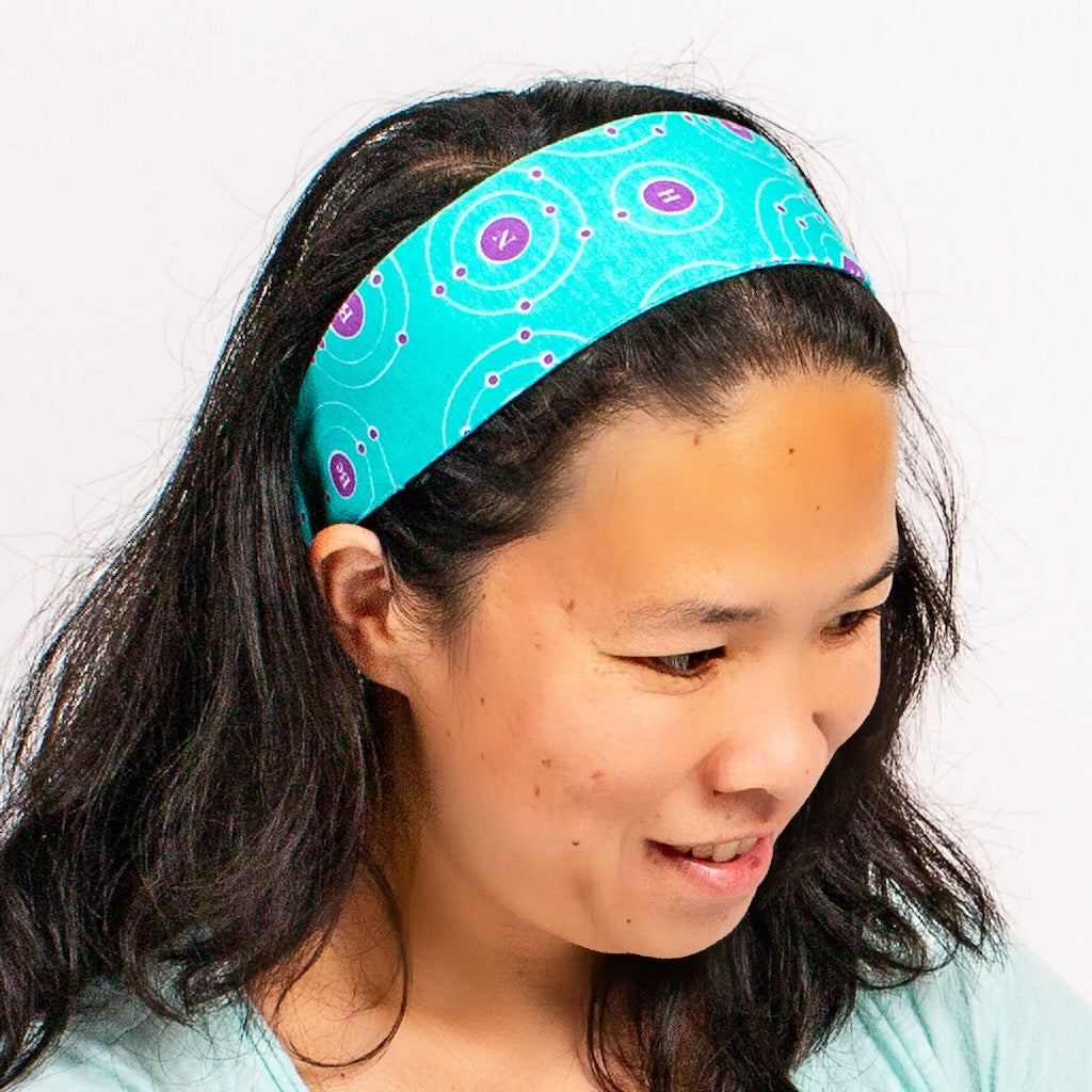 "Up and Atom" Chemistry Headband - Adult