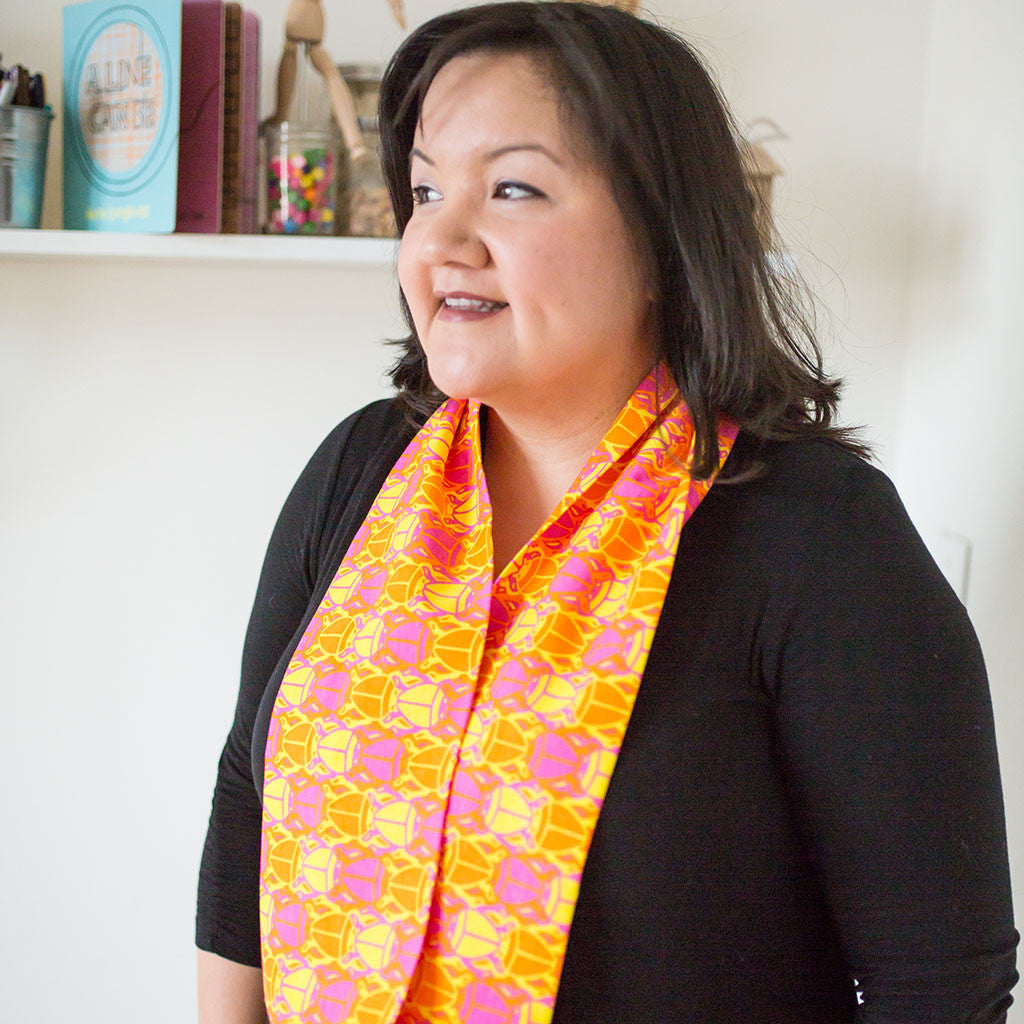 Bugs Infinity Scarf - Princess Awesome - 3