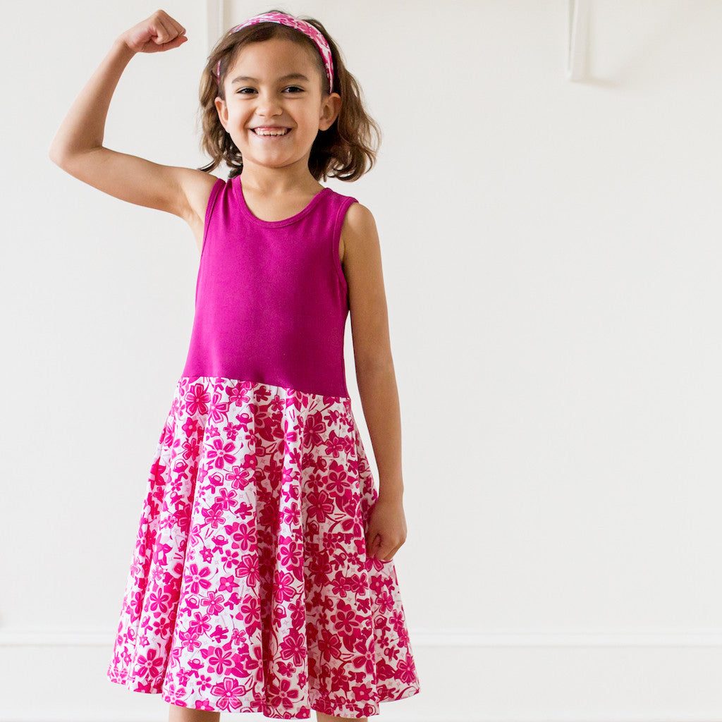 Super Secret Hidden Ninja Twirly Play Dress with Pockets