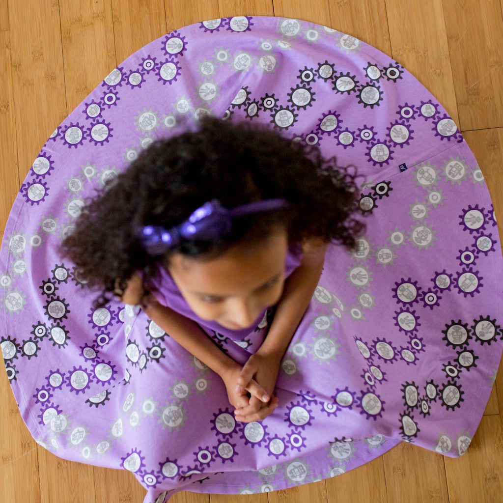 "SparkleBots" Robots Twirly Play Dress