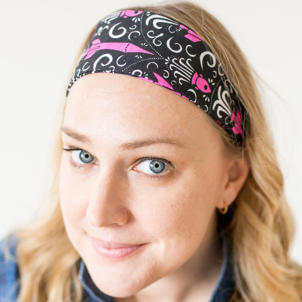"Fleur-de-Liftoff" Rockets Headband - Adult - Princess Awesome
