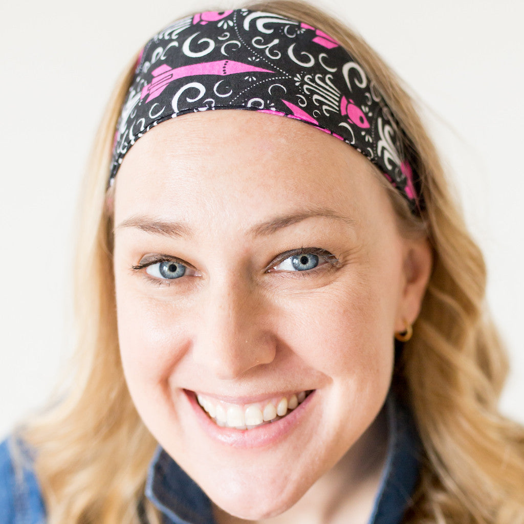 "Fleur-de-Liftoff" Rockets Headband - Adult - Princess Awesome