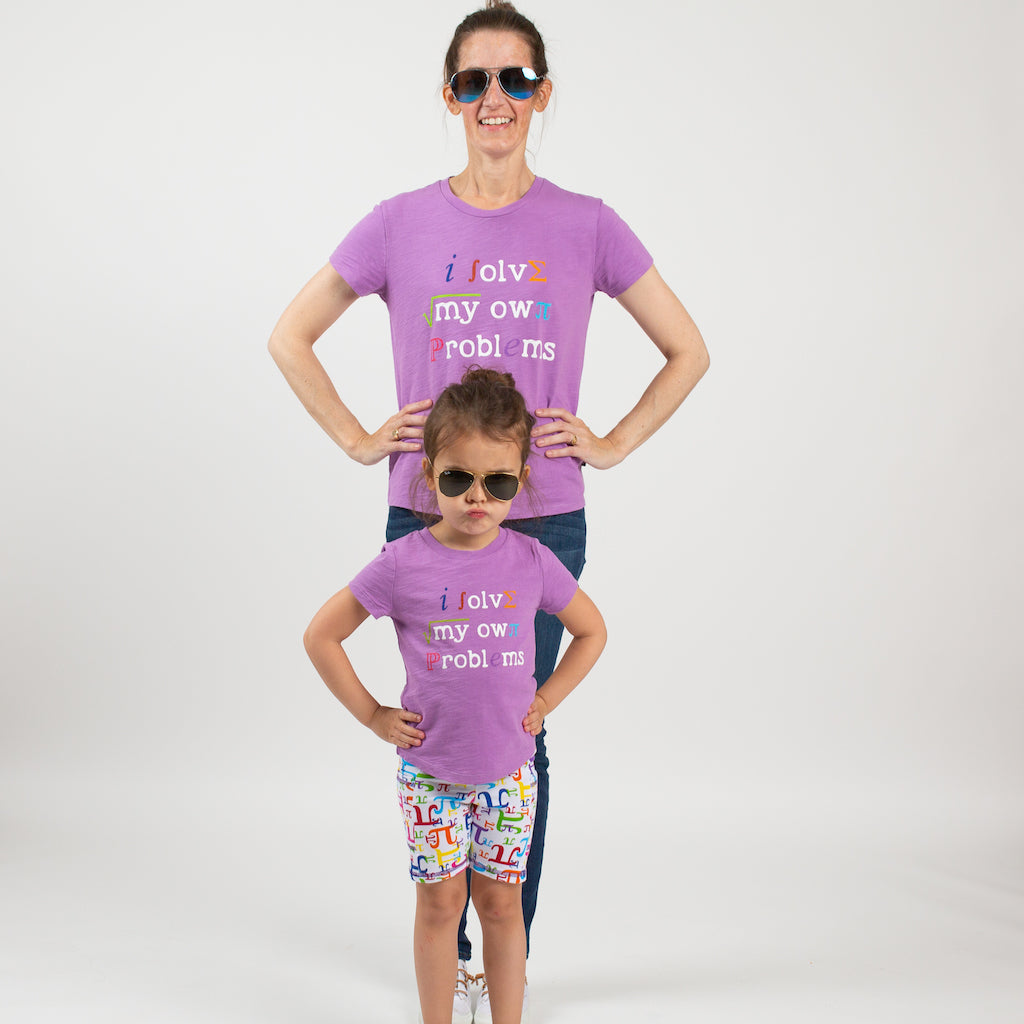 “I Solve My Own Problems” Math Adult T-Shirt