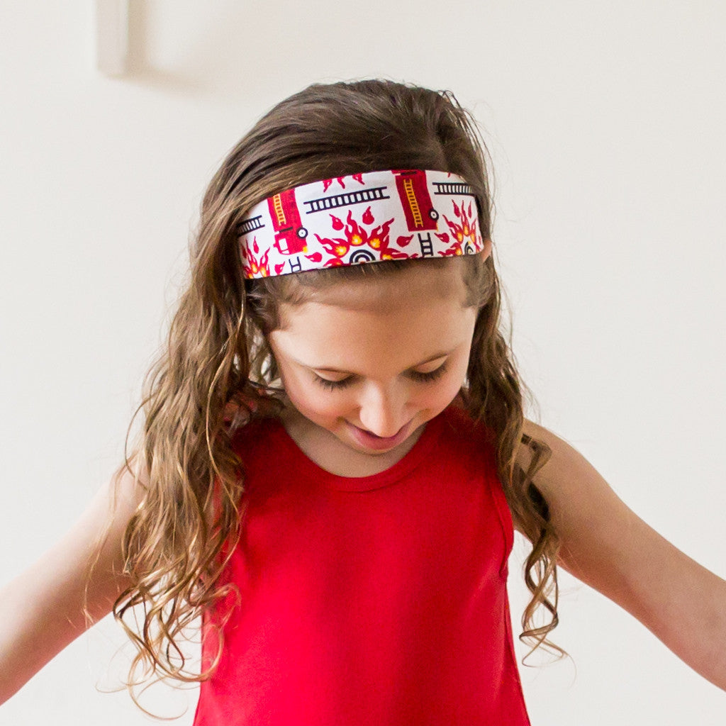 &quot;Rescue Ready&quot; Fire Engine Headband - Child