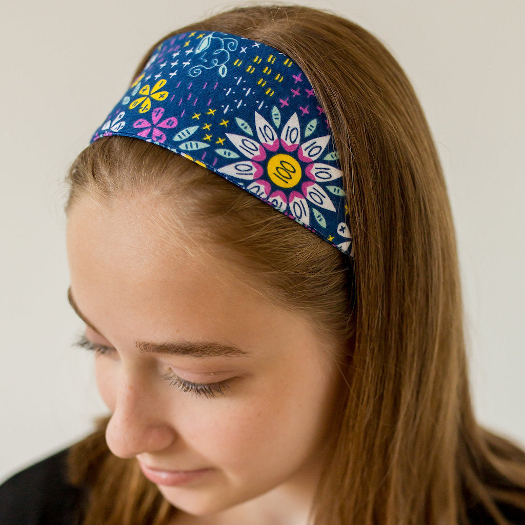 &quot;Roots and STEMs&quot; Math Garden Headband - Adult