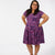 “I Spy Pi” Math Short Sleeve Super Twirler Dress with Pockets - Adult