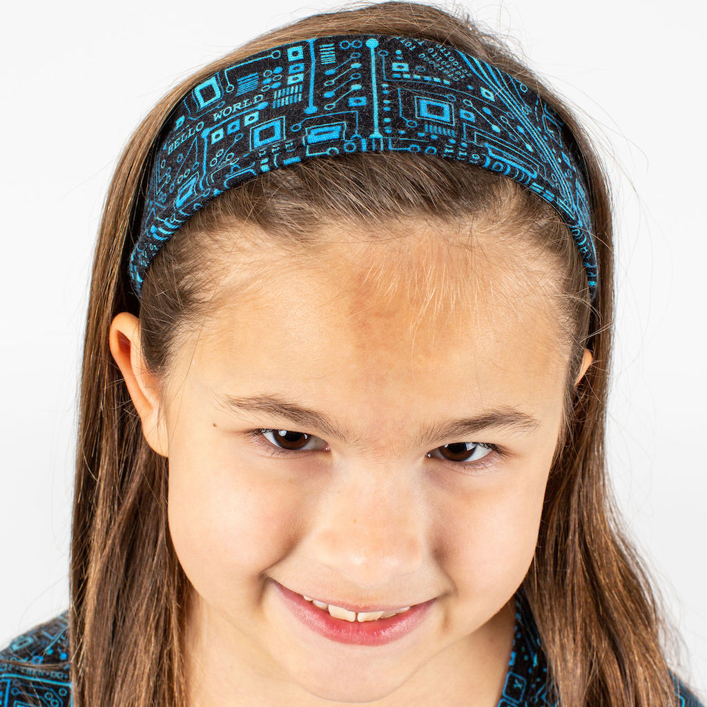 &quot;Up to Code&quot; Circuits Headband - Child