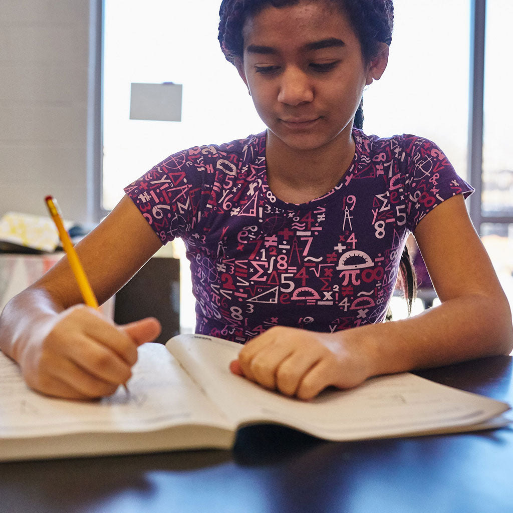 "I Spy Pi" Math Short Sleeve Super Twirler Dress