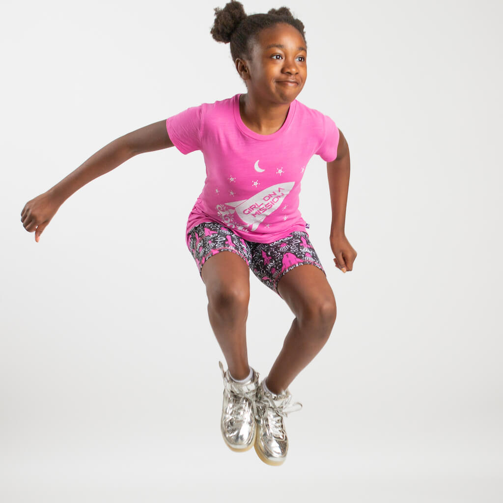“Fleur-de-Liftoff” Rockets Shorts with Pockets