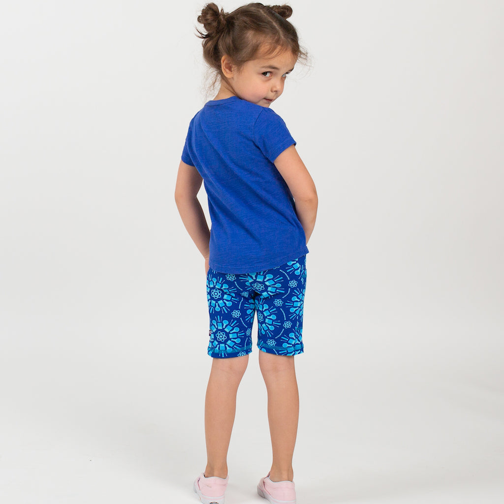 “Atomic Flurry” Science Snowflakes Shorts with Pockets