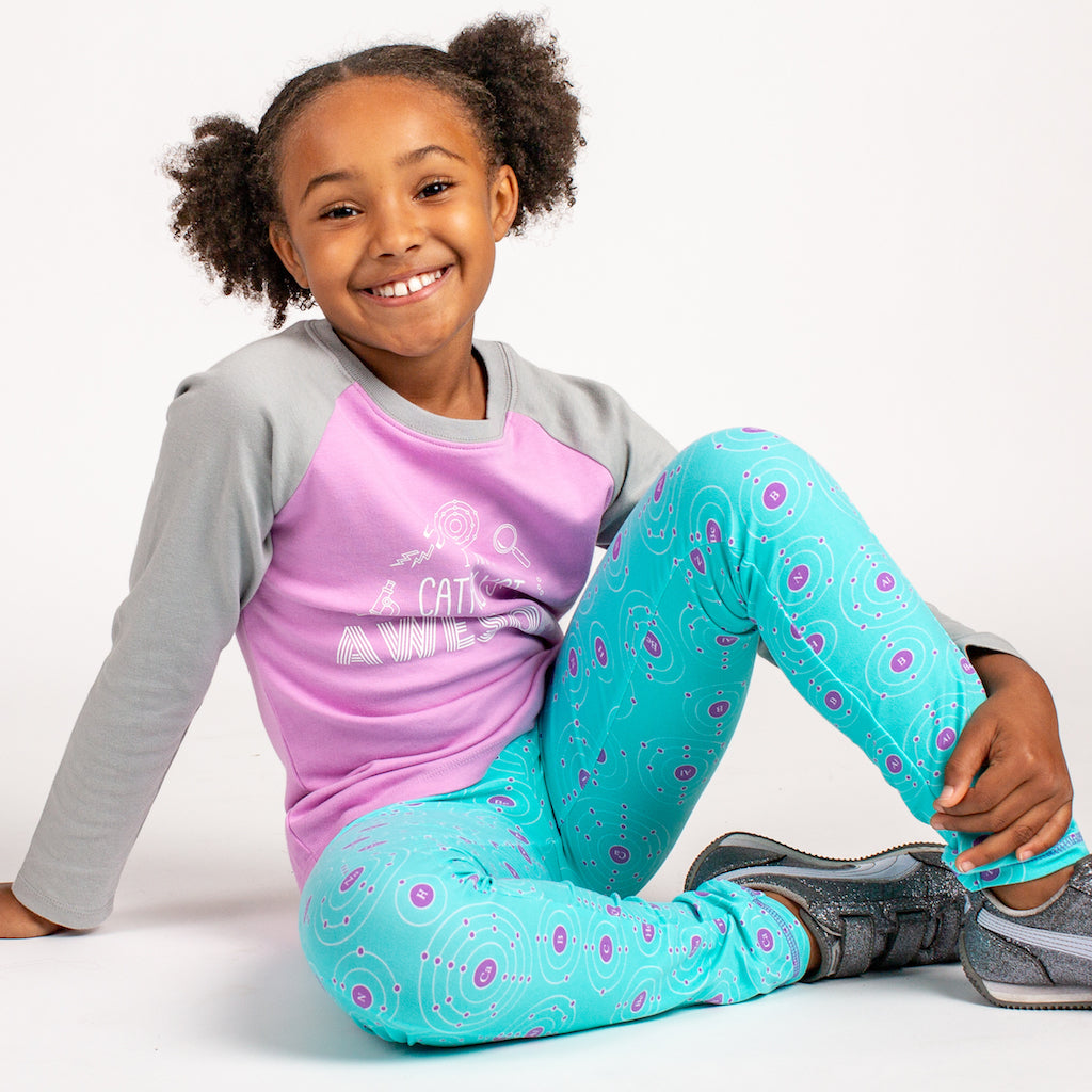 "Up and Atom" Chemistry Leggings with Pockets