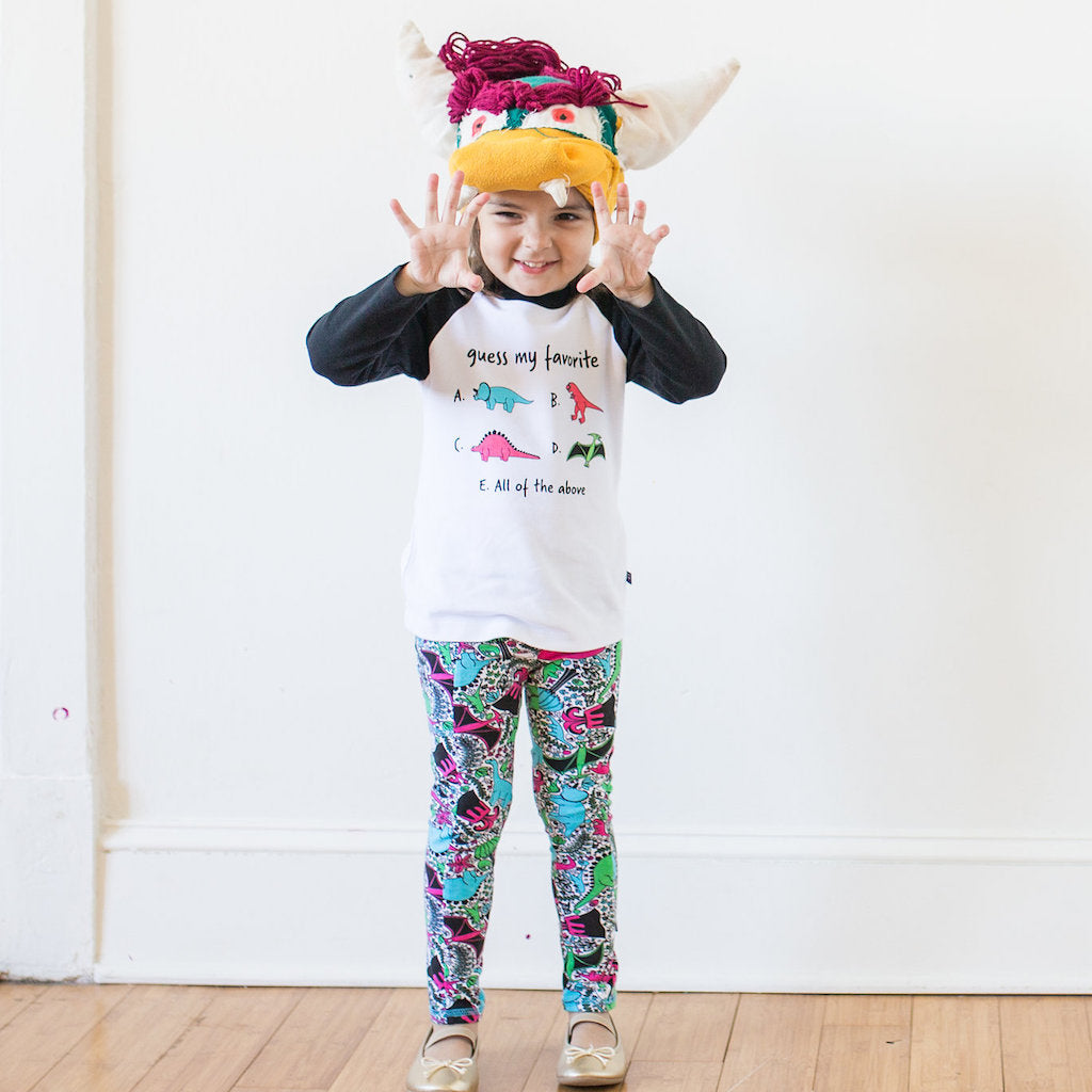 “She-Rex” Dinosaurs Leggings with Pockets