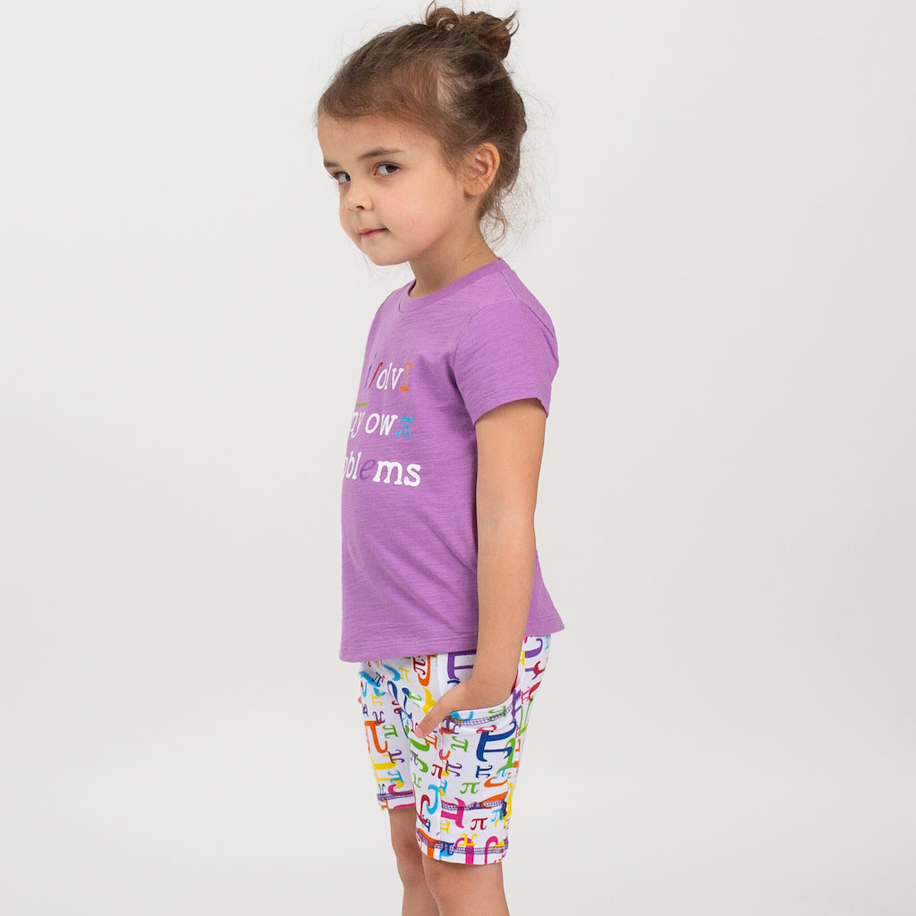 “I Solve My Own Problems” Math Youth T-Shirt