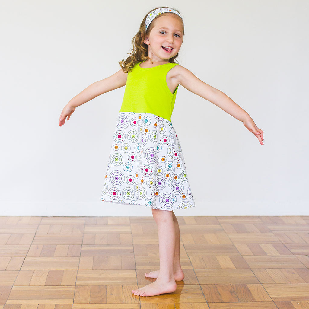 "Shell Game" Atomic Shells Play Dress - Princess Awesome - 4