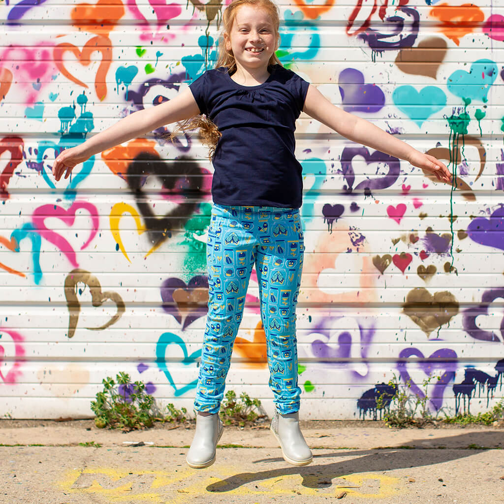 "Jar Jar Bugs" Insects Leggings With Pockets