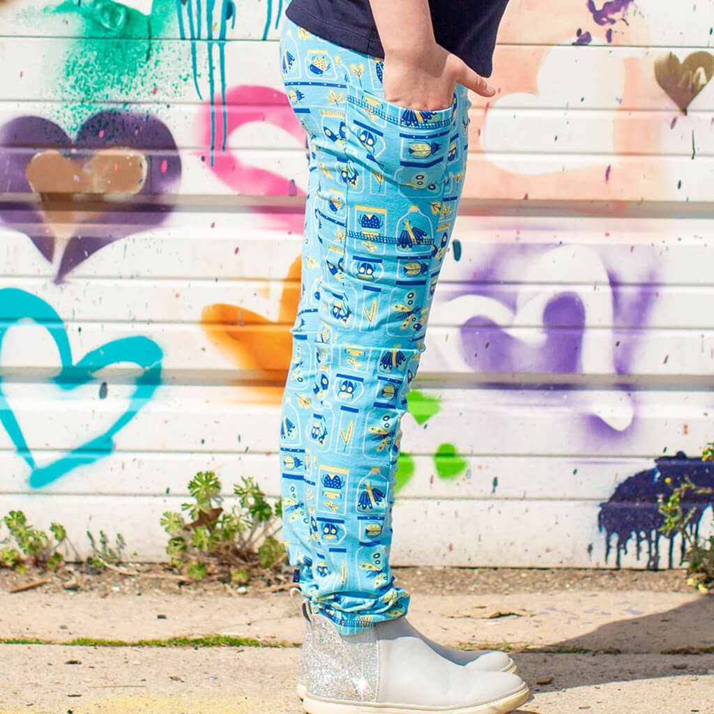 "Jar Jar Bugs" Insects Leggings With Pockets