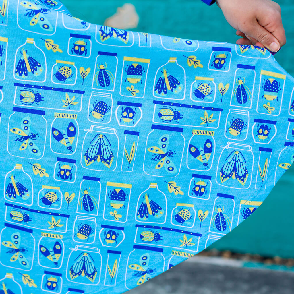 "Jar Jar Bugs" Insects Twirly Play Dress with Pockets