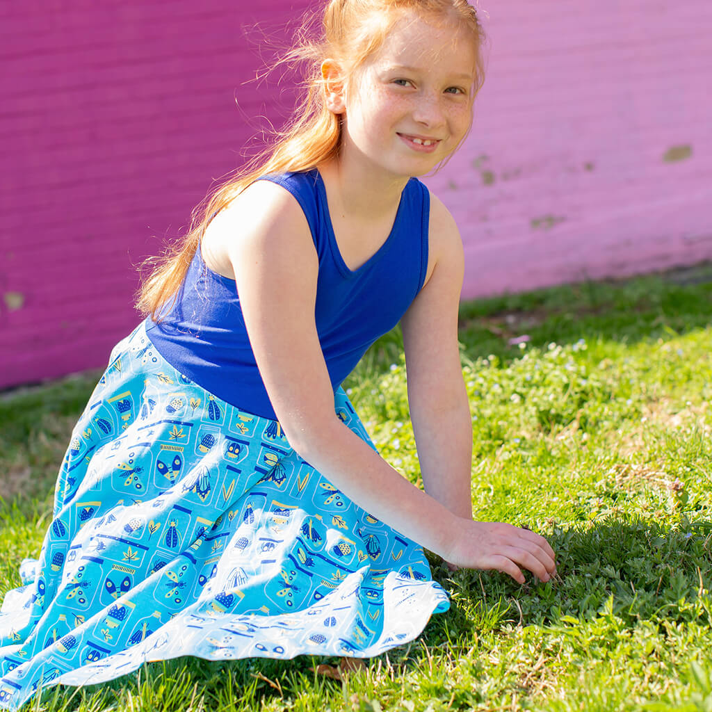 "Jar Jar Bugs" Insects Twirly Play Dress with Pockets