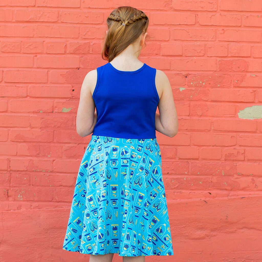 "Jar Jar Bugs" Insects Twirly Play Dress with Pockets