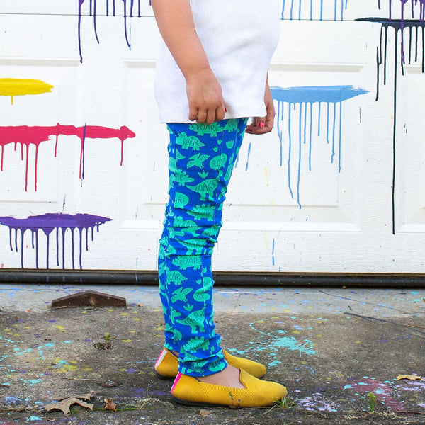 Land Before Lime Dinosaurs Leggings With Pockets - Princess Awesome & Boy  Wonder