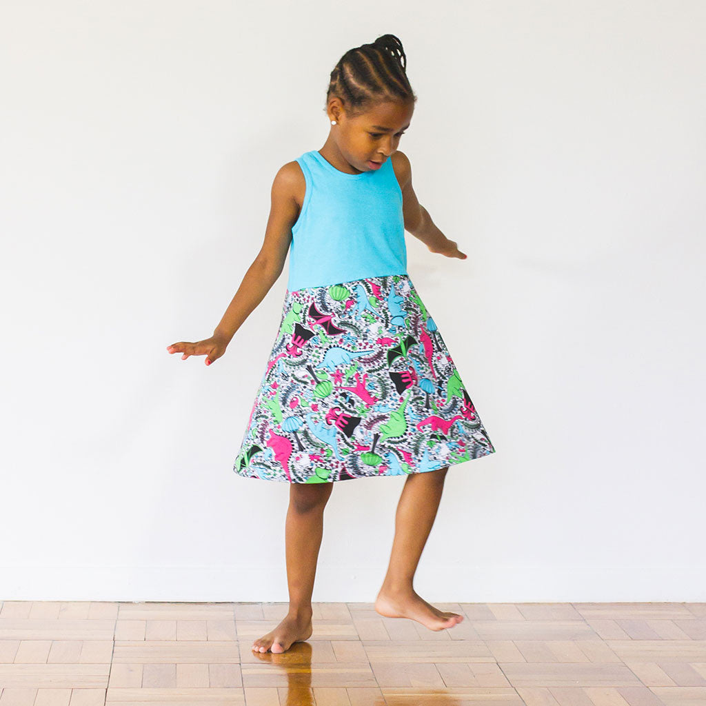 "She-Rex" Dinosaurs Play Dress - Princess Awesome - 6