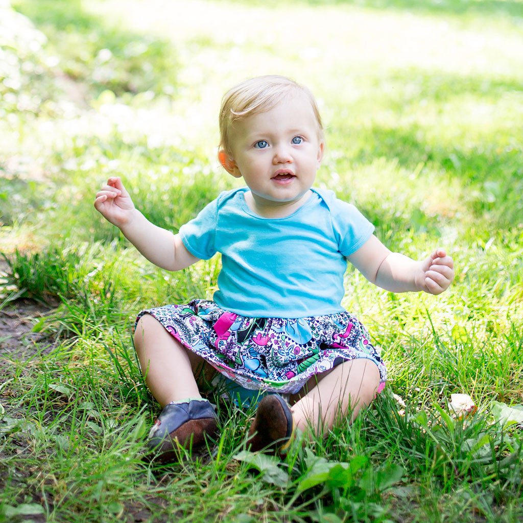 "She-Rex" Dinosaur Snapsuit Dress - Princess Awesome - 1