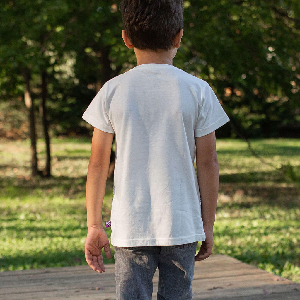 Dolphins & Sea Stars Short Sleeve Henley Shirt