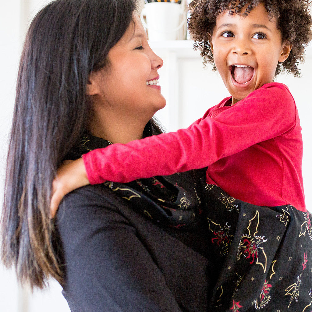 "Fire Flight" Dragons Infinity Scarf - Princess Awesome - 2