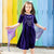 Dragon Ballerina Style Short Sleeve Dress with Pockets and Detachable Wings