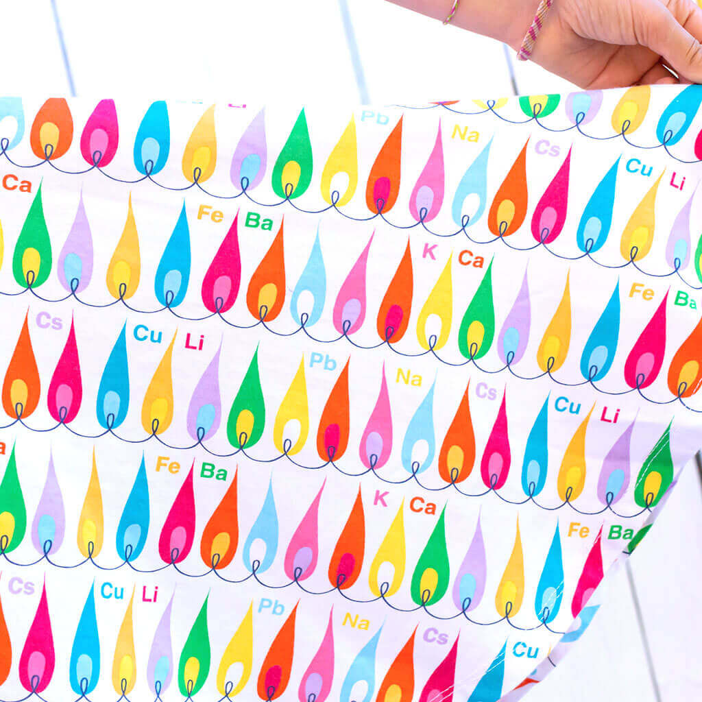 "Hall of Flame" Chemistry Experiments Super Twirler Dress with Pockets