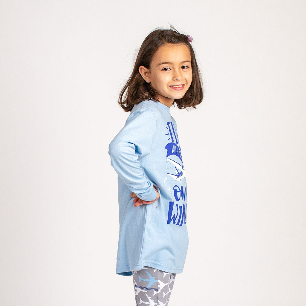 “Fly With Your Own Wings” Long Sleeve Shirt from Free to Be Kids