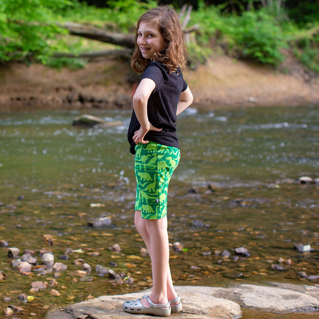 Land Before Lime Dinosaurs Leggings With Pockets - Princess Awesome & Boy  Wonder