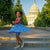 "I Will Vote" Star-Spangled Skater Play Dress with Pockets