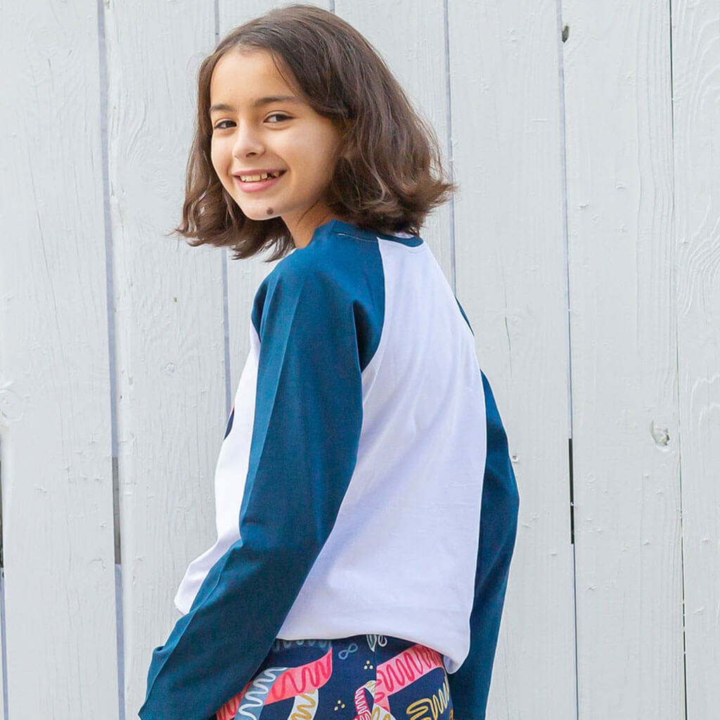 Infinite Love Raglan Shirt with Long Sleeves