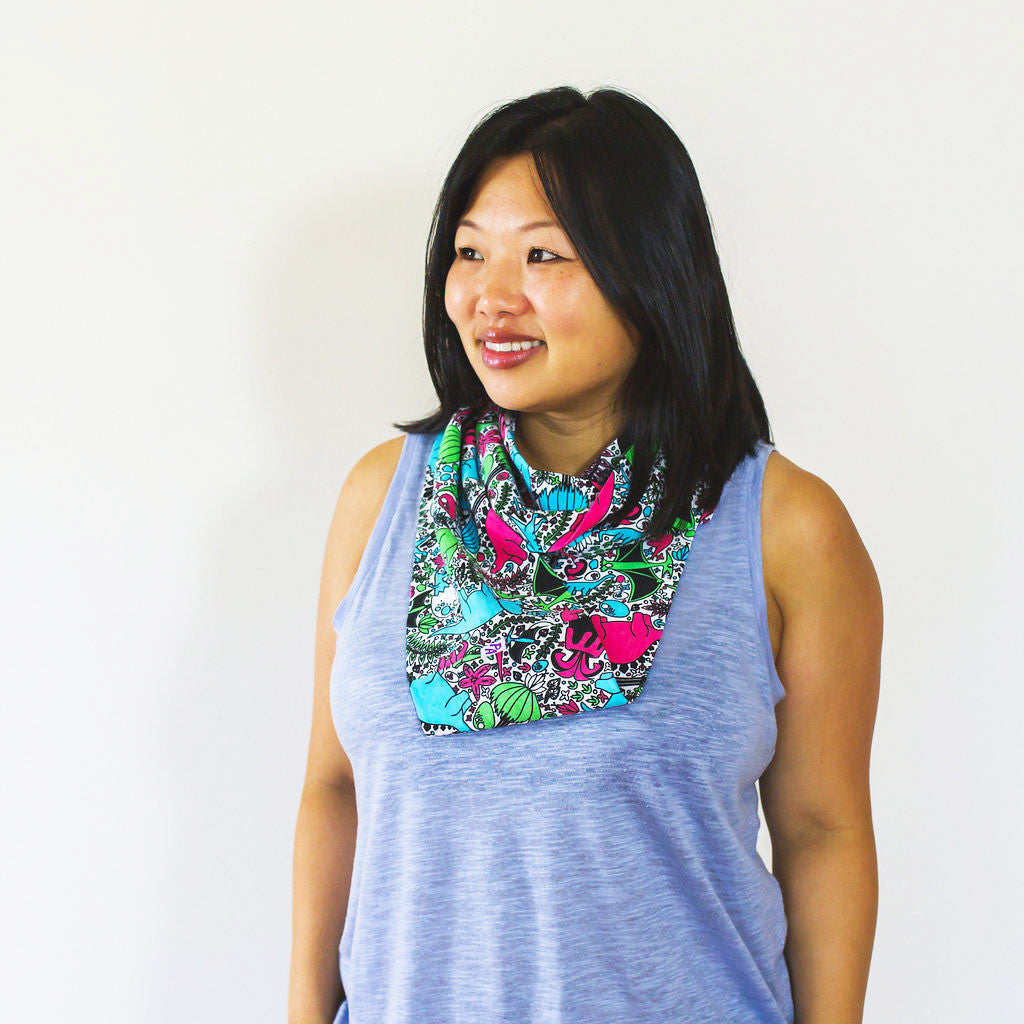 "She-Rex" Dinosaurs Infinity Scarf - Princess Awesome - 1