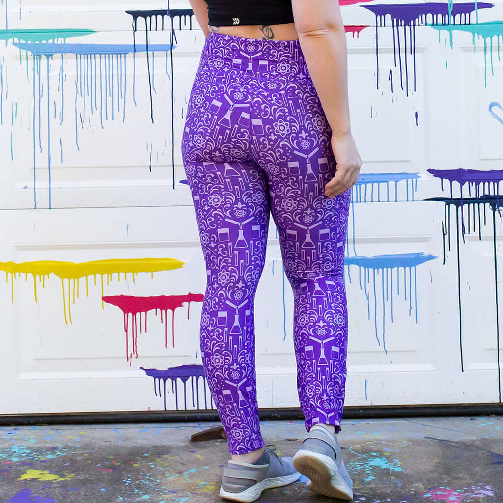 "Fab Lab" Chemistry Leggings with Pockets - Adult