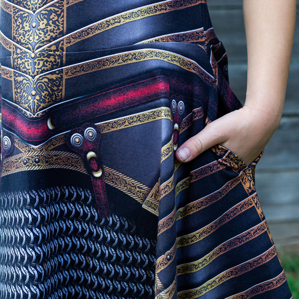 Lorica Henry VIII Sleeveless Play Dress with Pockets