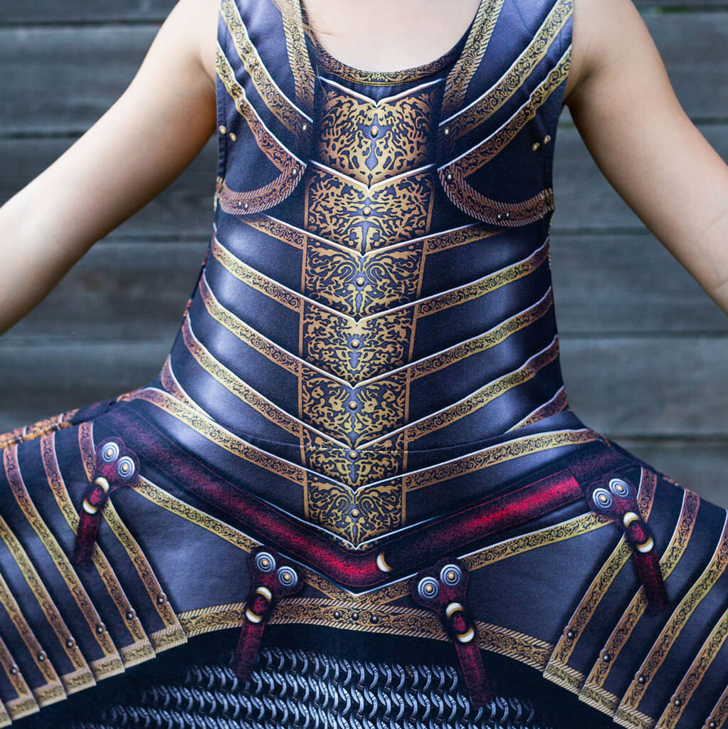 Lorica Henry VIII Sleeveless Play Dress with Pockets Princess