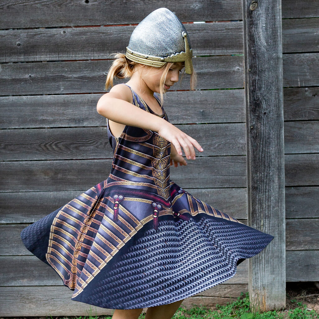 Lorica Henry VIII Sleeveless Play Dress with Pockets